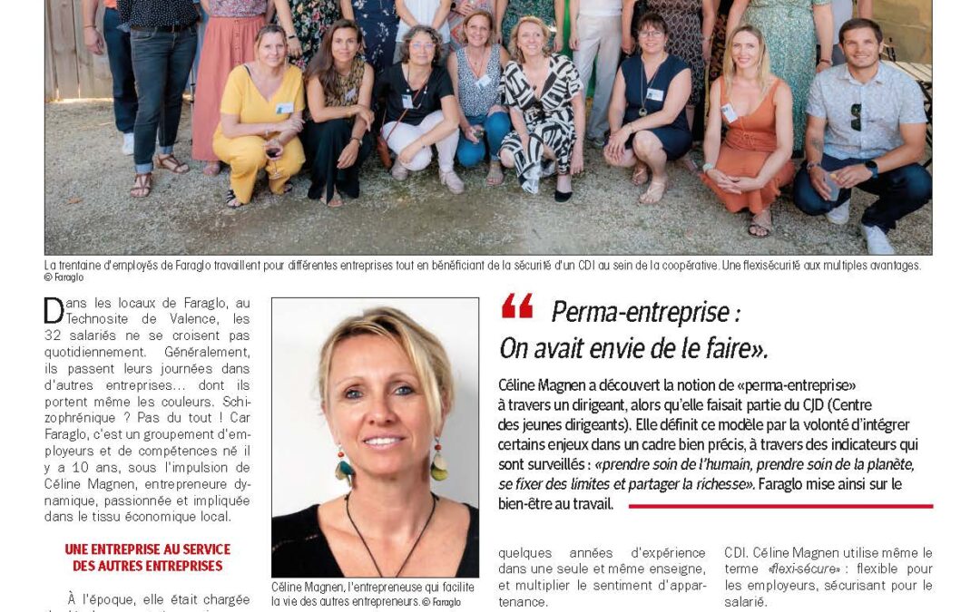 Article de presse : Faraglo vient de souffler ses 10 bougies !
